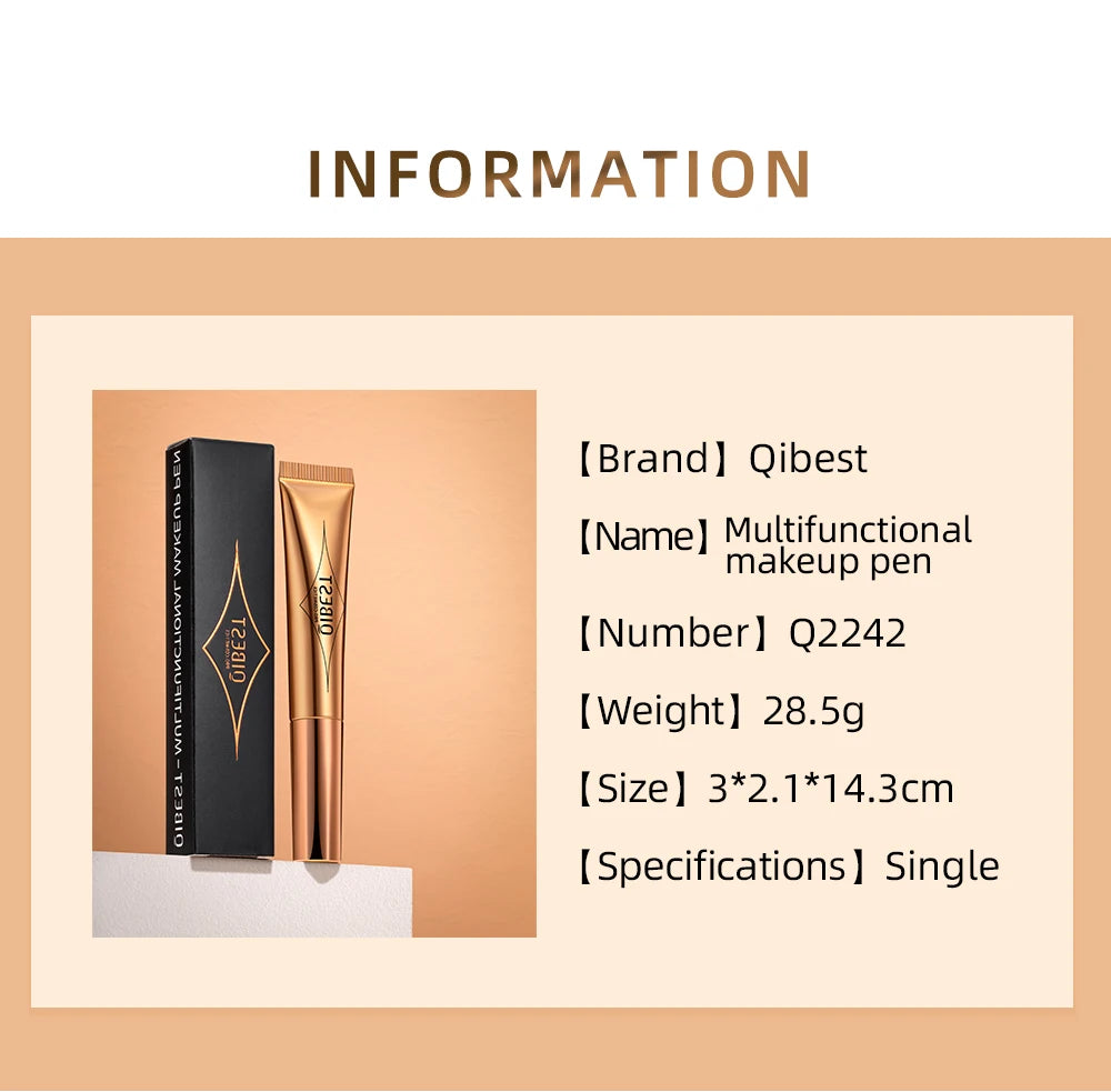 Liquid Contour, Blush and Highlighter Wand with Cushion Applicator - 20