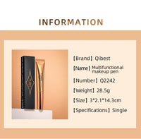 Liquid Contour, Blush and Highlighter Wand with Cushion Applicator