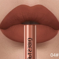 Long-Lasting Waterproof Velvet Matte Liquid Lipstick