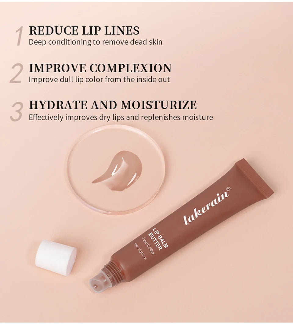 Hydrating Butter Lip Balm for Soft Glossy Lips - 11