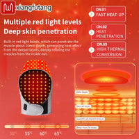 Red Light Therapy Heating Hat for Head and Neck Pain Relief