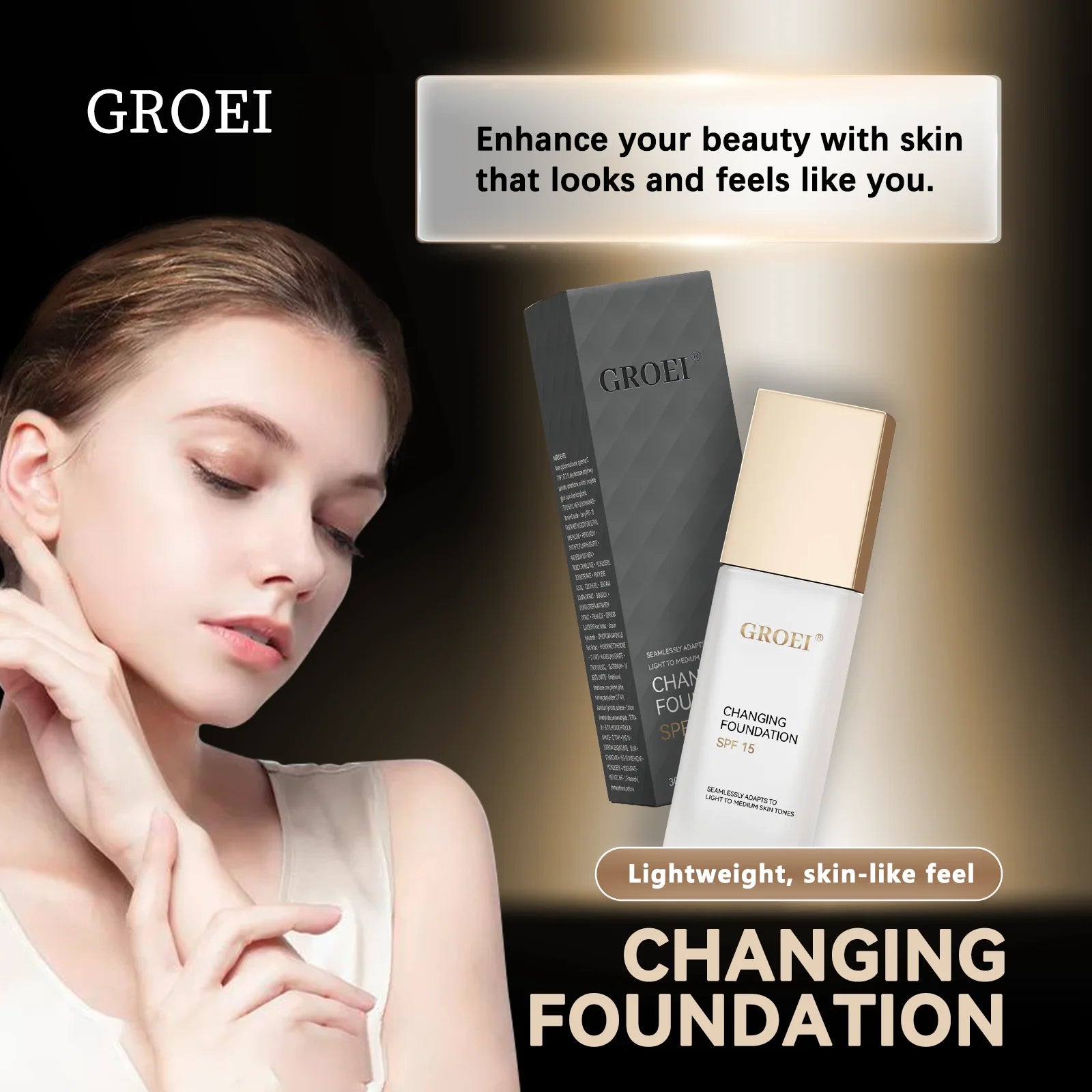 Color-Changing Foundation for Flawless Skin Tone Matching - 7