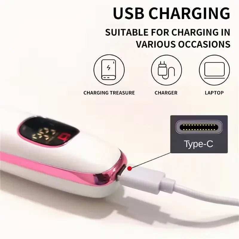 5-in-1 Rechargeable Electric Shaver for Women - 10