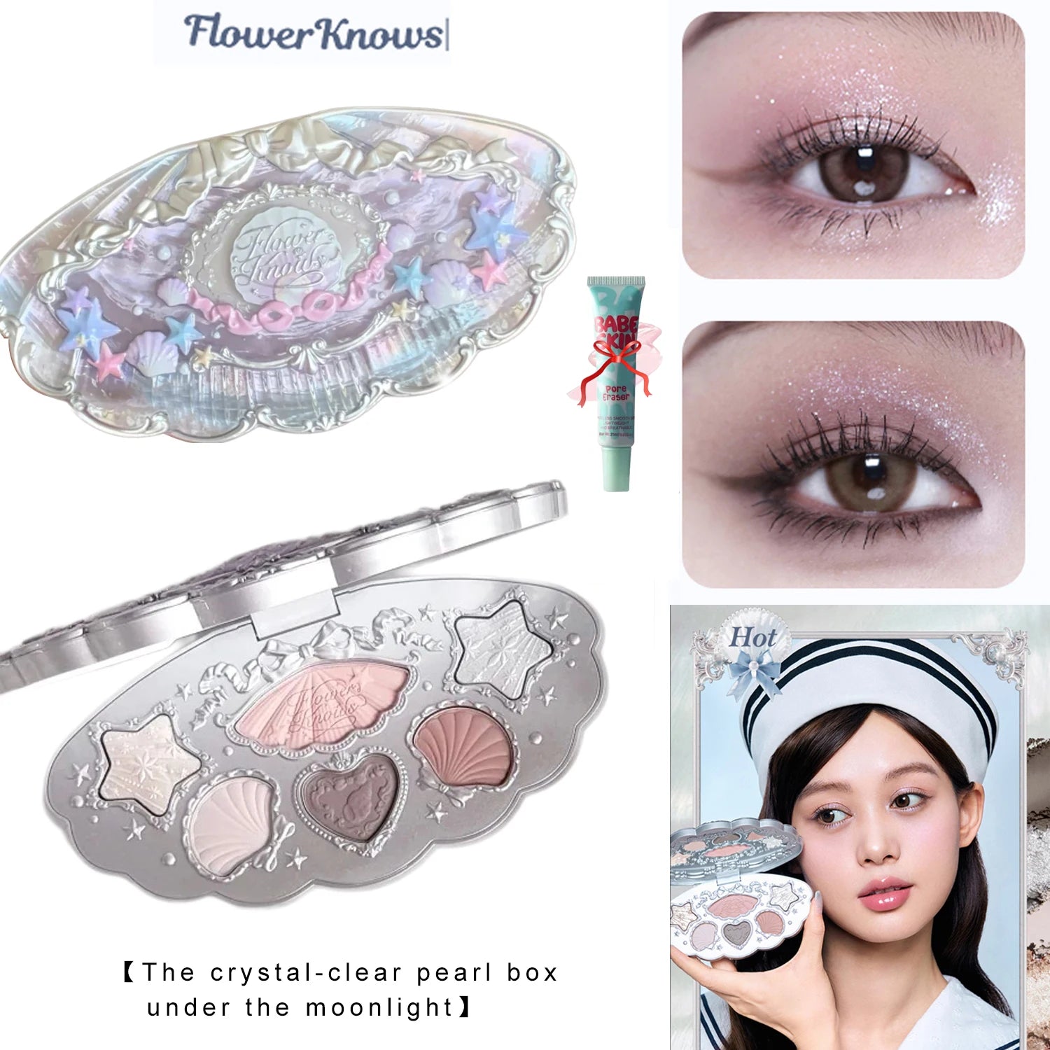 8-Color Chocolate Themed Eyeshadow Palette - 27
