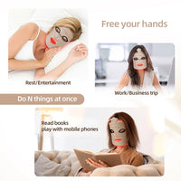 7-Color LED Photon Therapy Silicone Facial Mask