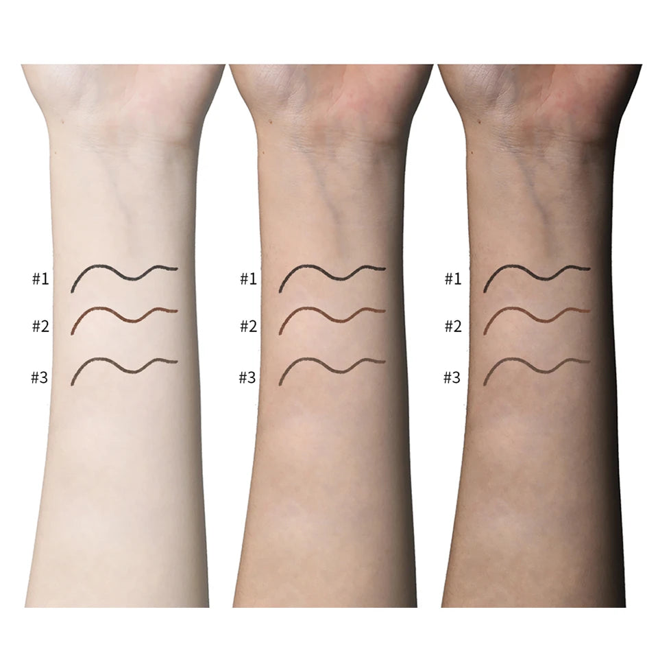 Waterproof 2-in-1 Triangle Tip Eyebrow Pencil - 14