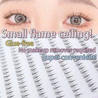 DIY Natural Lower Cluster Eyelashes for Beginners