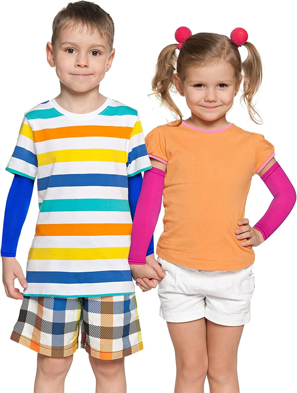 Kids UV Sun Protection Cooling Arm Sleeves - 26