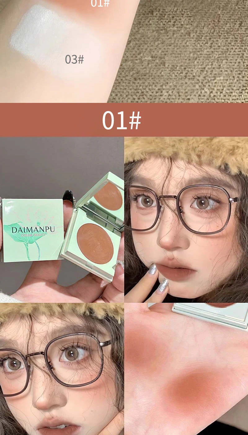 Multi-Use Cream Blush and Lip Tint Compact - 8