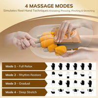 Electric Hand & Palm Massager with Compression