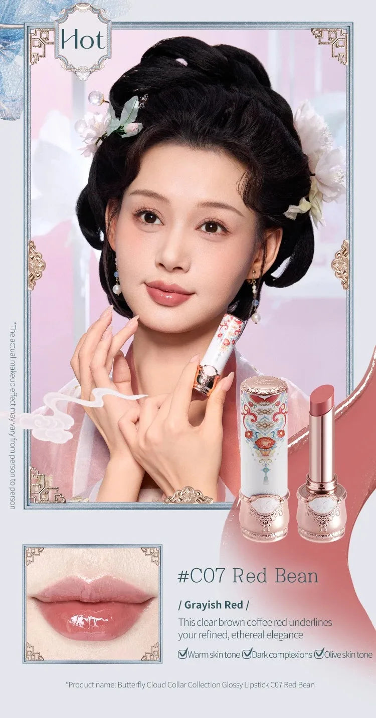 Moisturizing High-Pigment Glossy Lipstick - 21