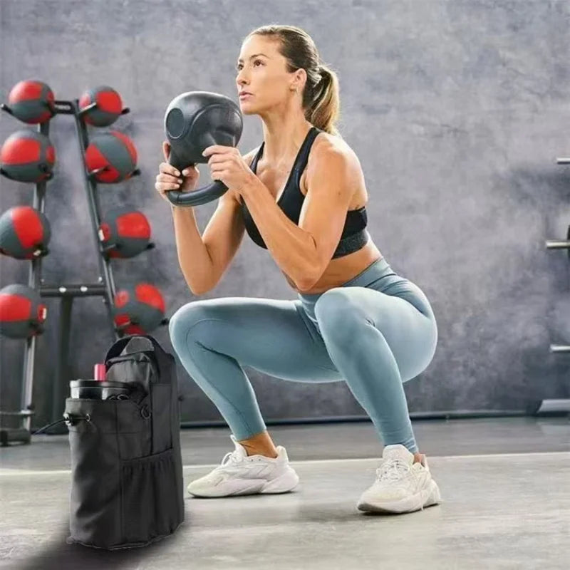 Magnetic Gym Bag for Water Bottle and Phone - 9