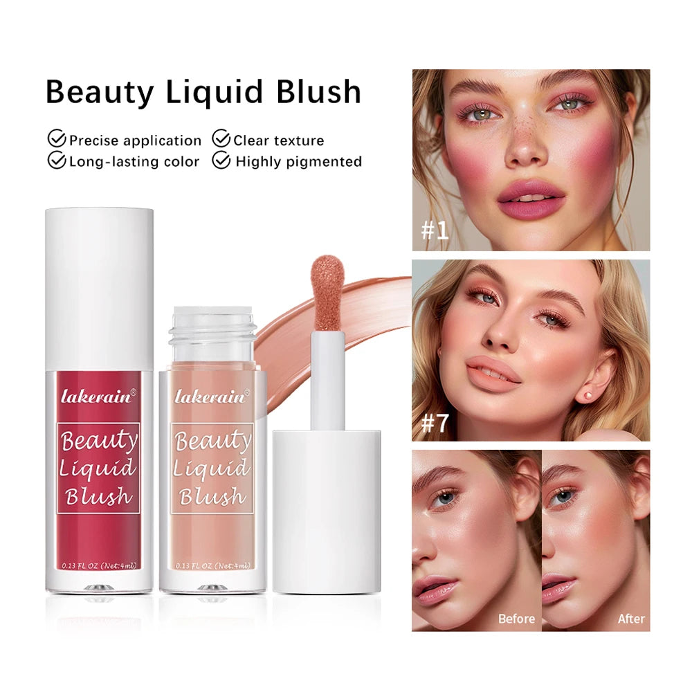 Long-Lasting Waterproof Liquid Cheek Blush - 2