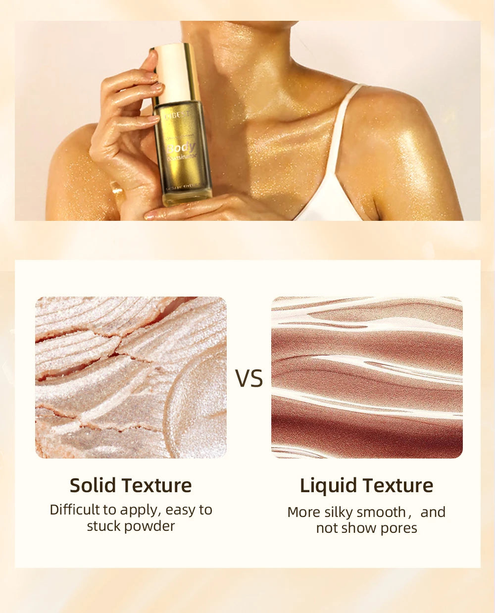 Liquid Shimmer Body & Face Illuminator Highlighter - 9