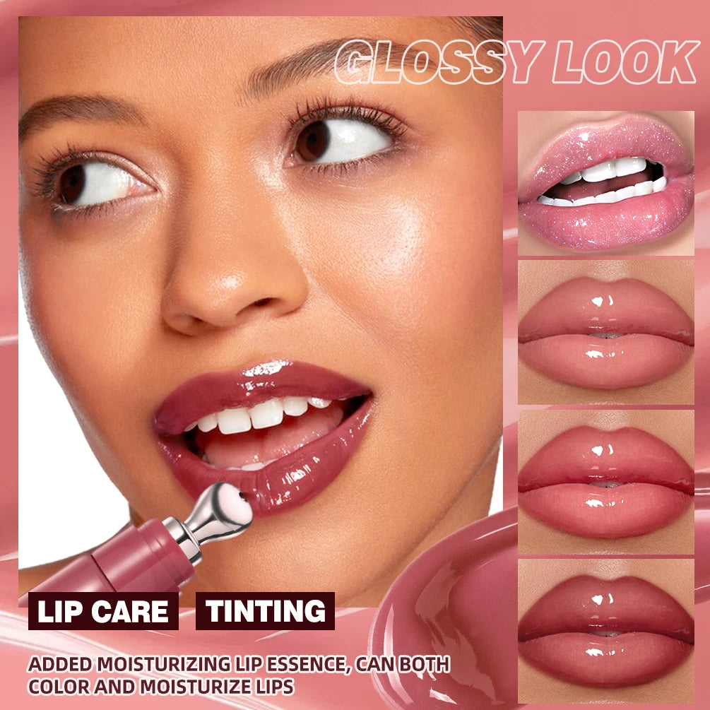 Watery Crystal Jelly Tinted Lip Serum for Hydrated Glossy Lips - 2