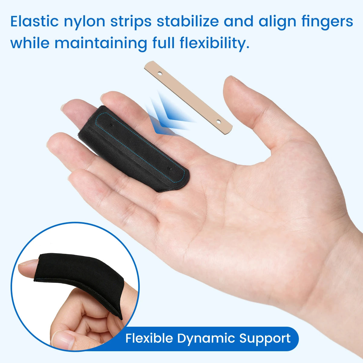Finger Compression Splint for Pain Relief and Injury Recovery - 7