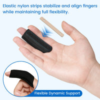 Finger Compression Splint for Pain Relief and Injury Recovery