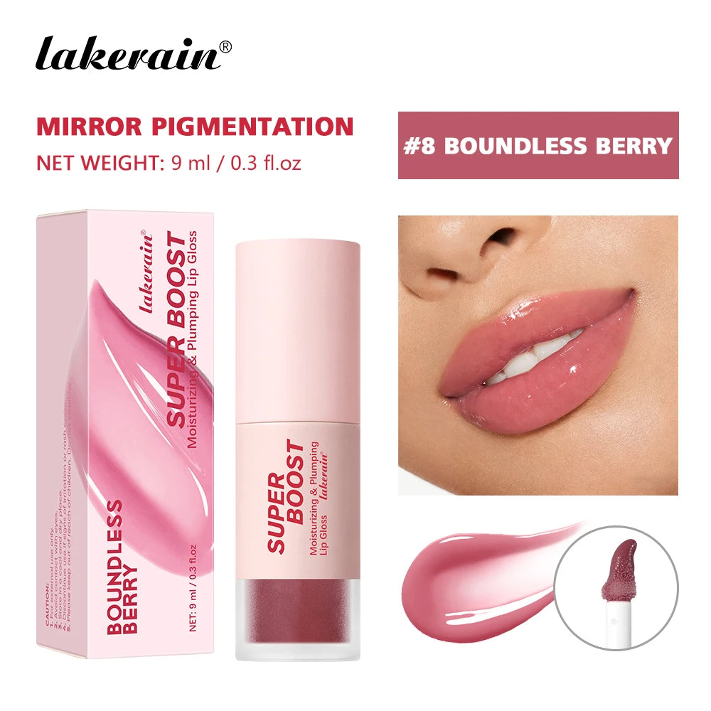 Hydrating Plumping Lip Gloss for Fuller Mirror-Shine Lips - 21