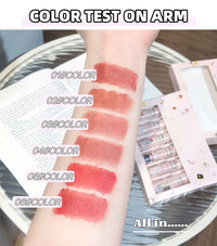 Matte Liquid Lipstick Set for Long-Lasting Waterproof Wear