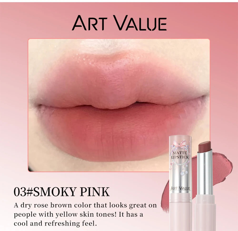 Long-Lasting Waterproof Matte Lipstick - 21