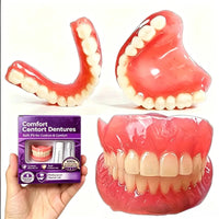 Comfort Fit Silicone Dentures for Instant Smile