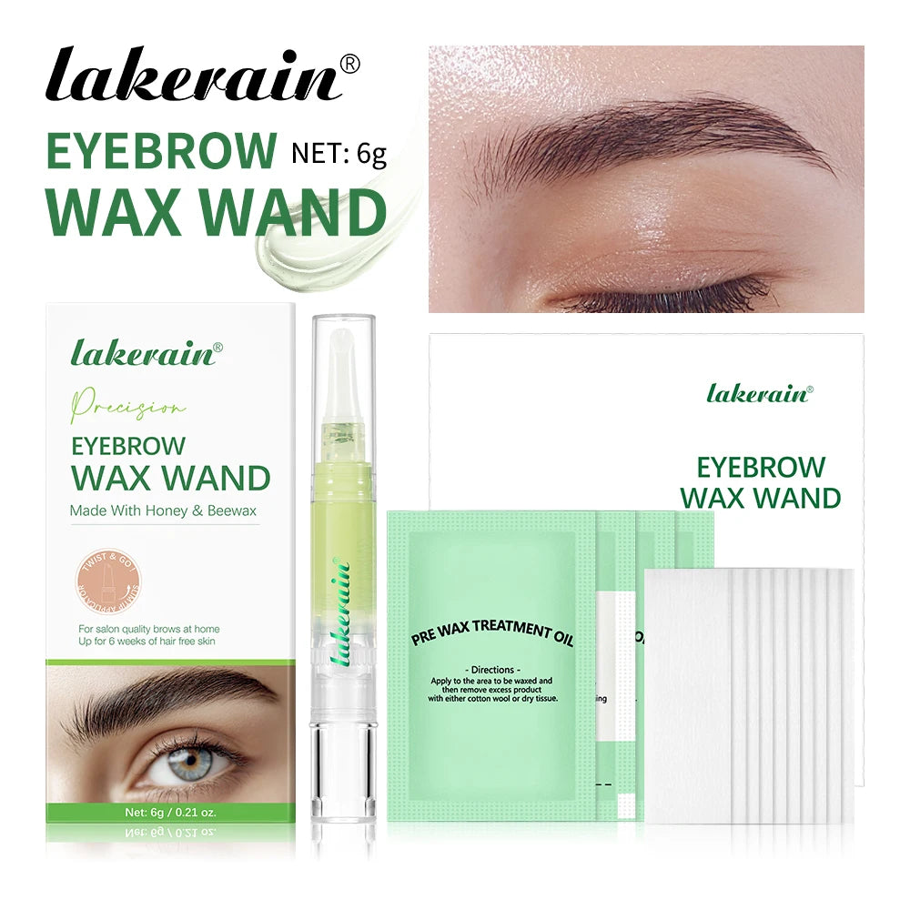 Precision Eyebrow Waxing Wand for Salon-Quality Brows at Home - 1