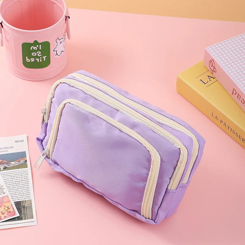 Large Capacity Multi-Layer Pencil Case and Stationery Organizer - 16