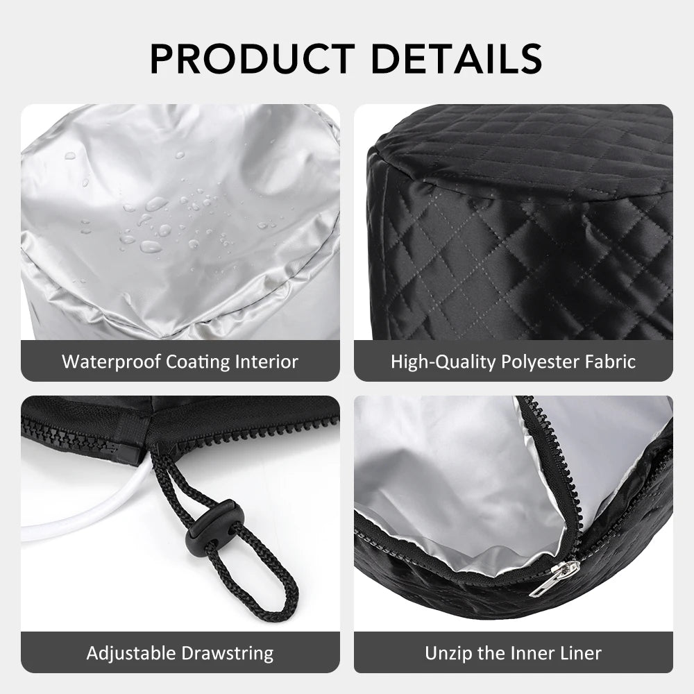 Electric Thermal Hair Steamer Cap for Deep Conditioning - 6