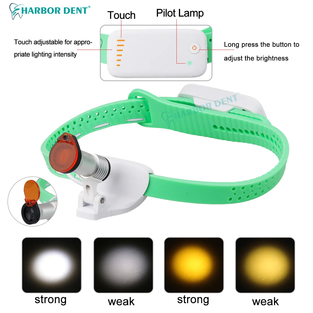 Wireless 5W LED Surgical Headlight for Dental and Medical Use - 2
