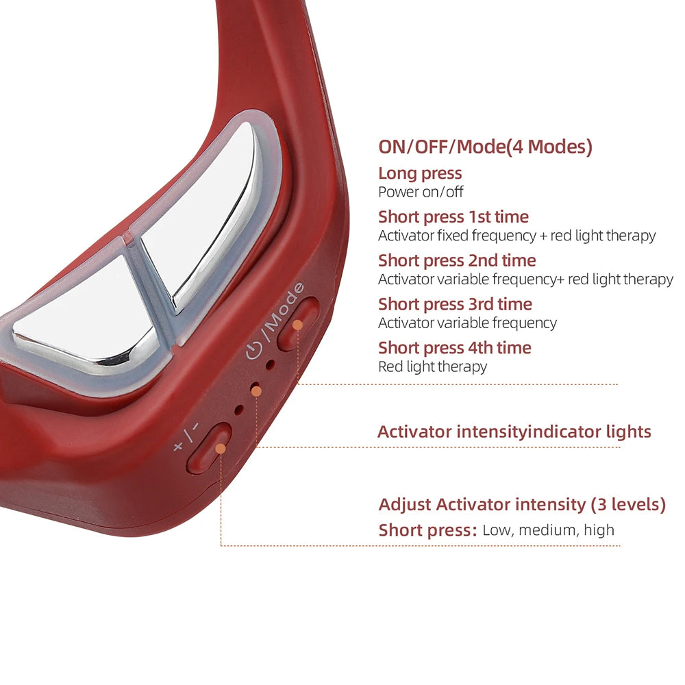 3D LED Eye Fatigue Relief Massager - 12