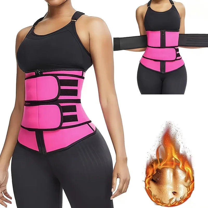 Adjustable Waist Trainer Belt for Tummy Control and Postpartum Support - 1