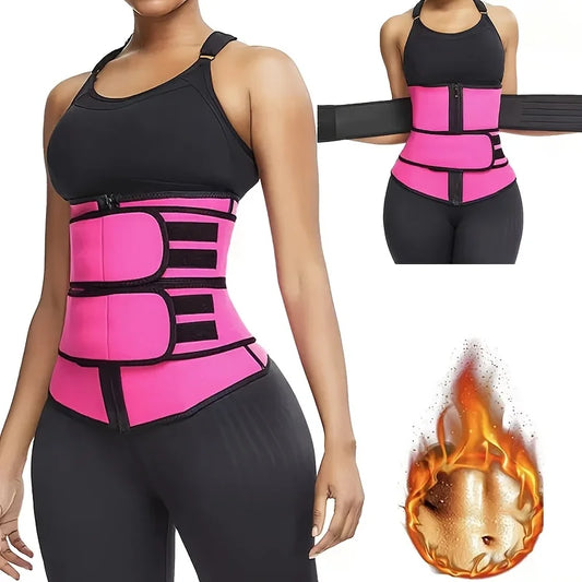 Adjustable Waist Trainer Belt for Tummy Control and Postpartum Support