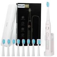 Sonic Electric Toothbrush with 5 Cleaning Modes and Travel Case