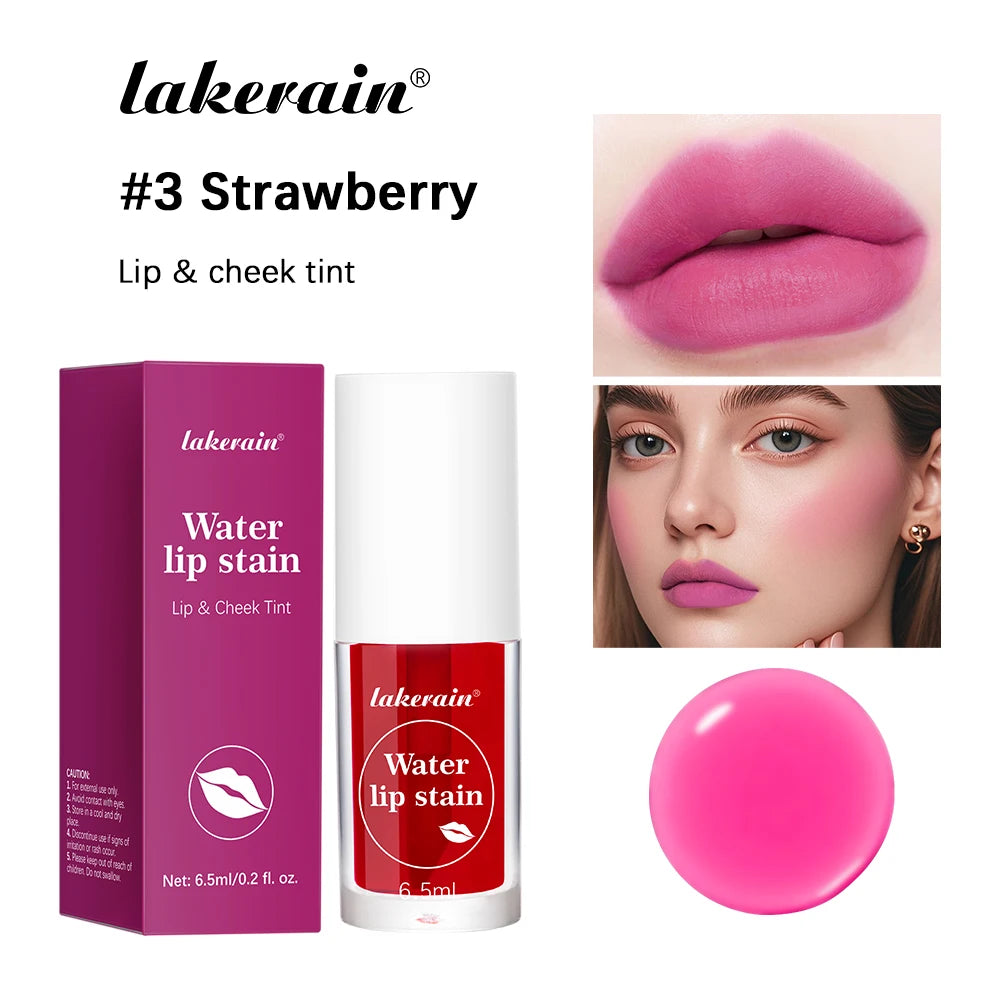 Waterproof Long-Lasting Fruit Lip Tint and Blush - 21