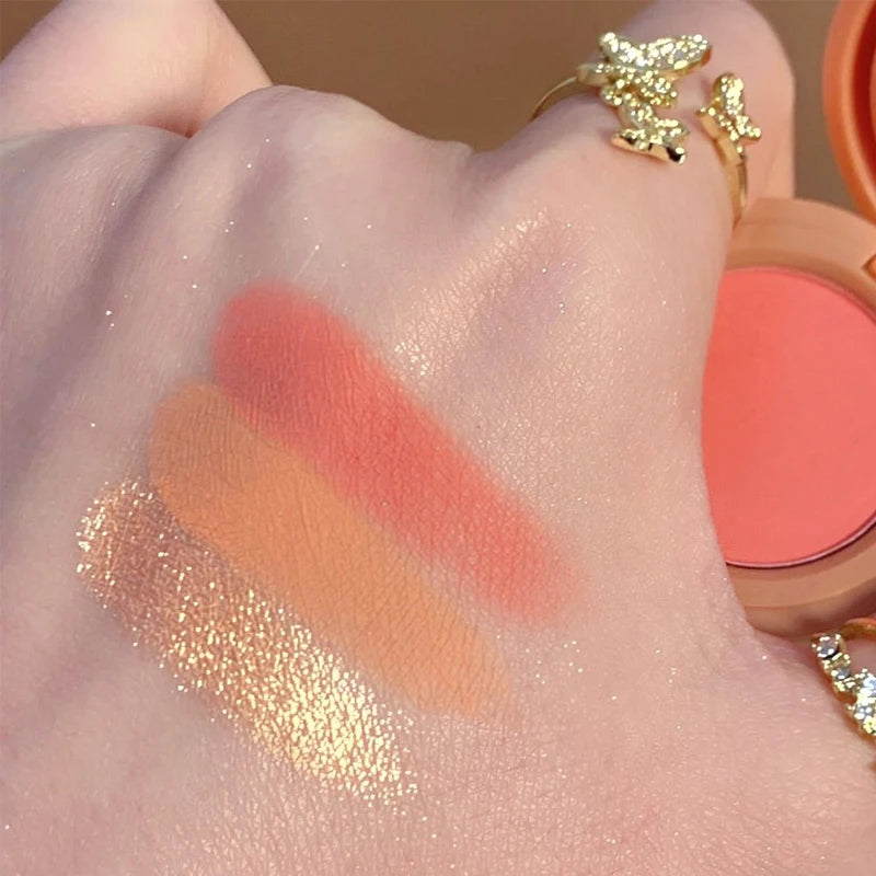 3-in-1 Stackable Blush and Highlighter Palette - 6