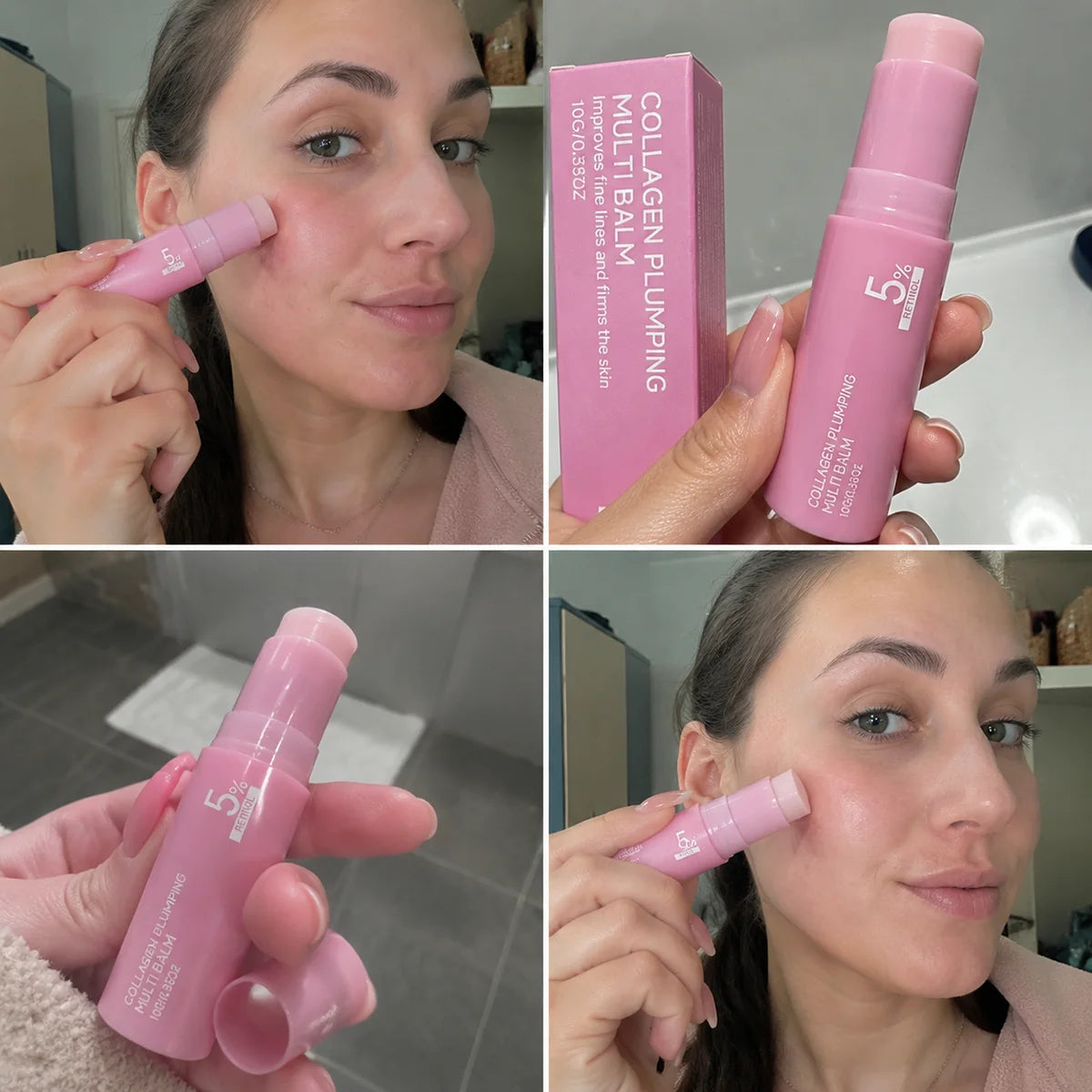 5% Retinol Collagen Anti-Aging Plumping Balm Stick - 8
