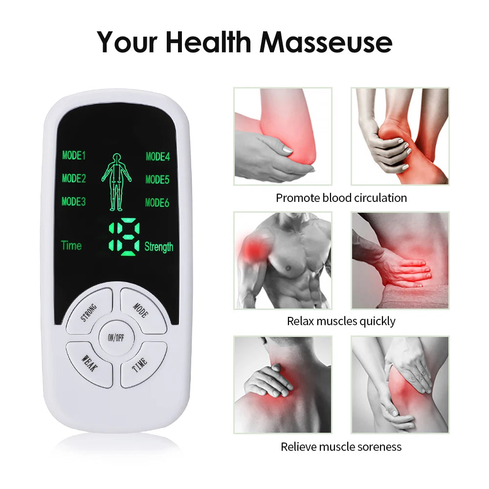 Portable Electric Muscle Stimulator for Pain Relief - 5