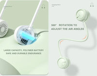 Hands-Free Portable Neck Fan for Cooling