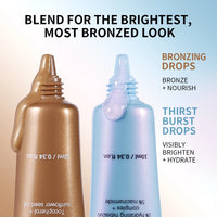 Glow and Bronze Serum Duo for Radiant Skin