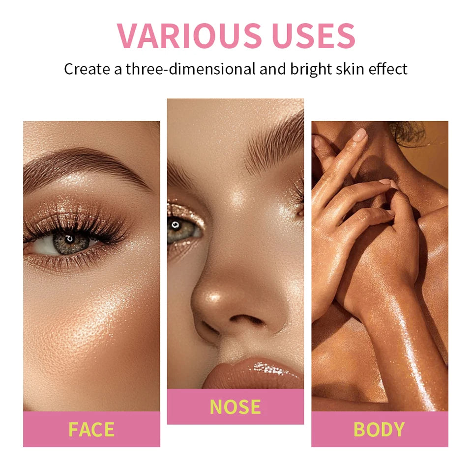 8-Color Cream Blush and Contour Palette - 35