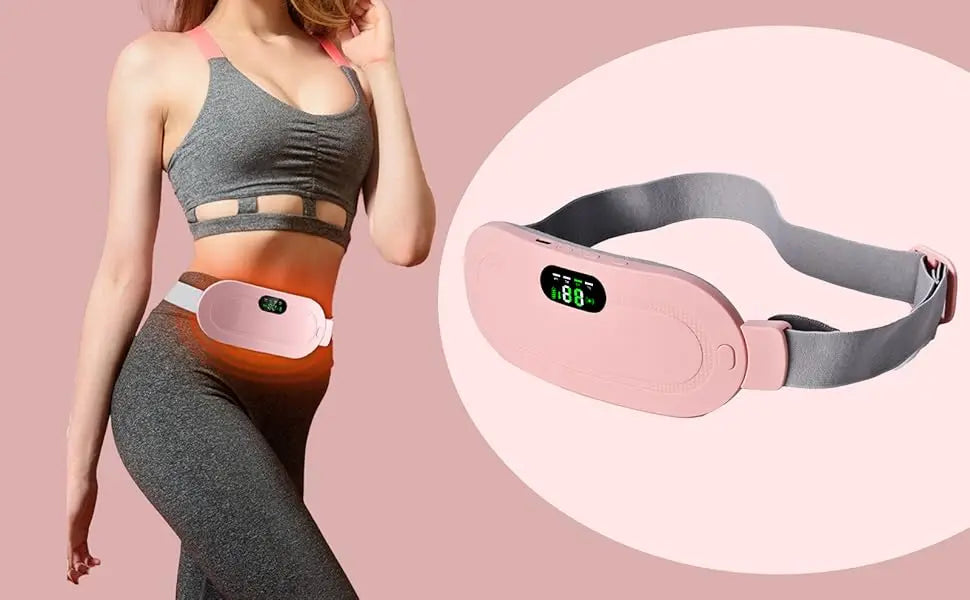 Portable Heated Massage Belt for Cramp Relief - 8