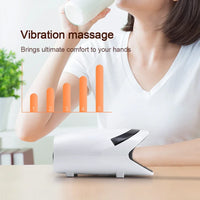 Electric Air Compression Hand Massager with Heat Therapy