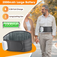 Cordless Lower Back Massager with Airbag Compression & Heat