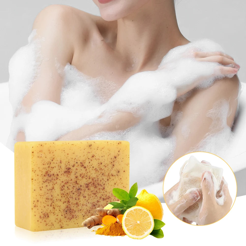 Turmeric Kojic Acid Brightening Soap for Dark Spots - 8
