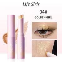 Water-Gloss Shimmer Eyeshadow Stick for Long-Lasting Makeup
