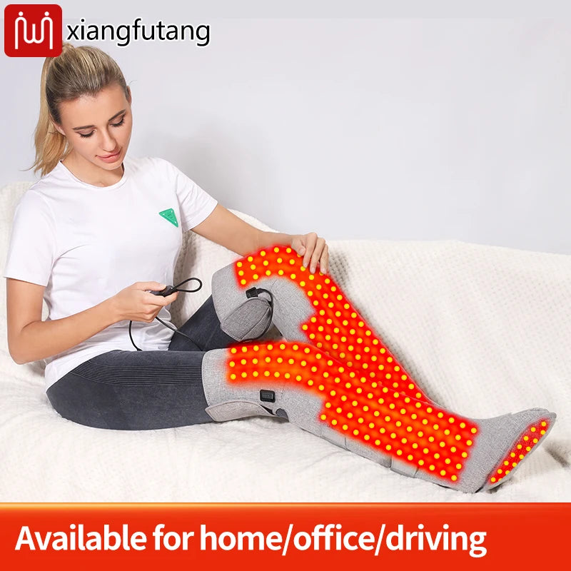 Red Light Therapy Heated Leg Massager for Pain Relief - 10