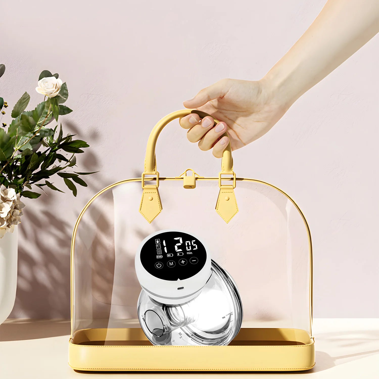 Hands-Free Portable Electric Breast Pump - 12