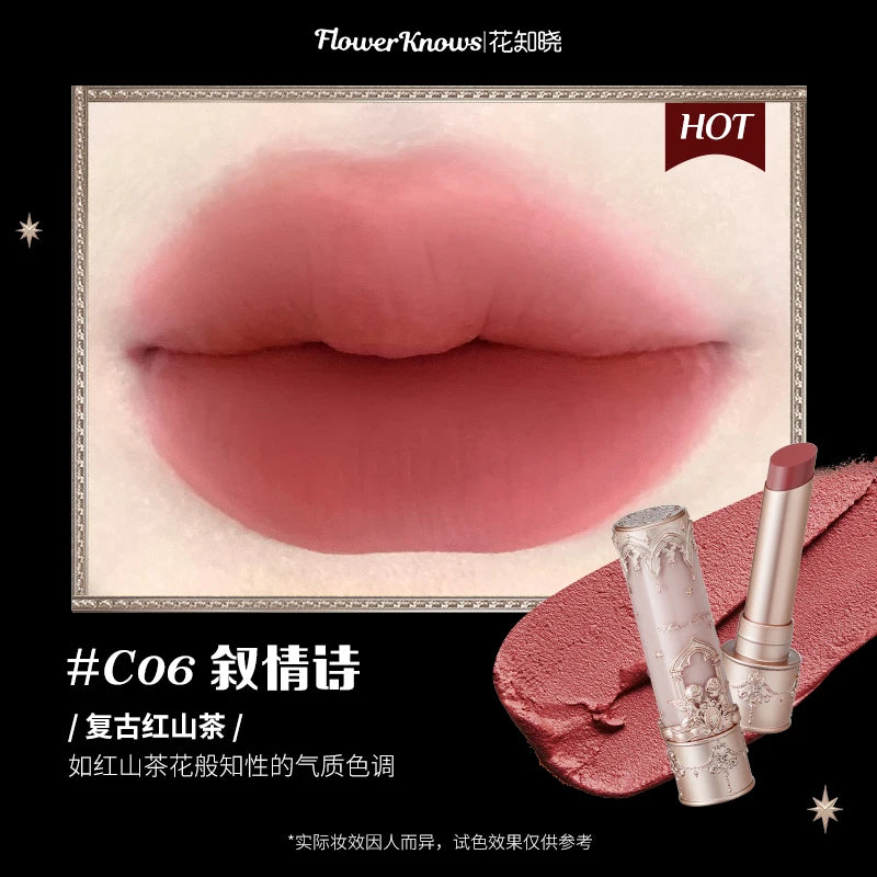 Velvet Matte Long-Lasting Waterproof Lipstick - 34