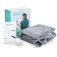 Electric Heated Shawl for Neck, Shoulder, and Back Pain Relief