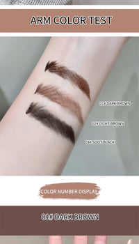2-in-1 Eyebrow Cream and Gel Set for Defined Brows